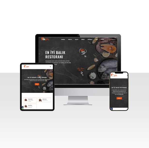 Balık Restaurant Hazır Web Sitesi Paketi – Roka