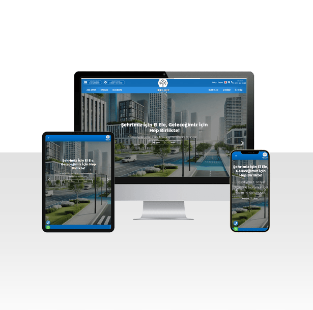 Belediye, Köy, İlçe ve Şehir Tanıtımı Web Sitesi Paketi – Mega