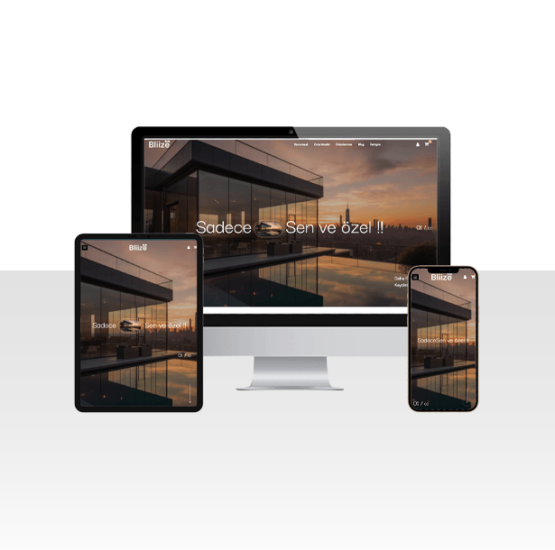 Ürün Satışı Özellikli İnşaat ve Mimarlık Web Sitesi – Bliize