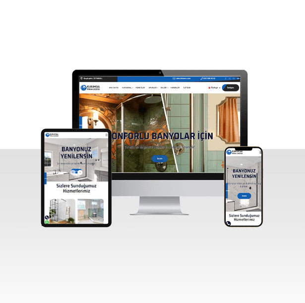 Duşakabin Firması Hazır Web Sitesi Paketi – Ravioli