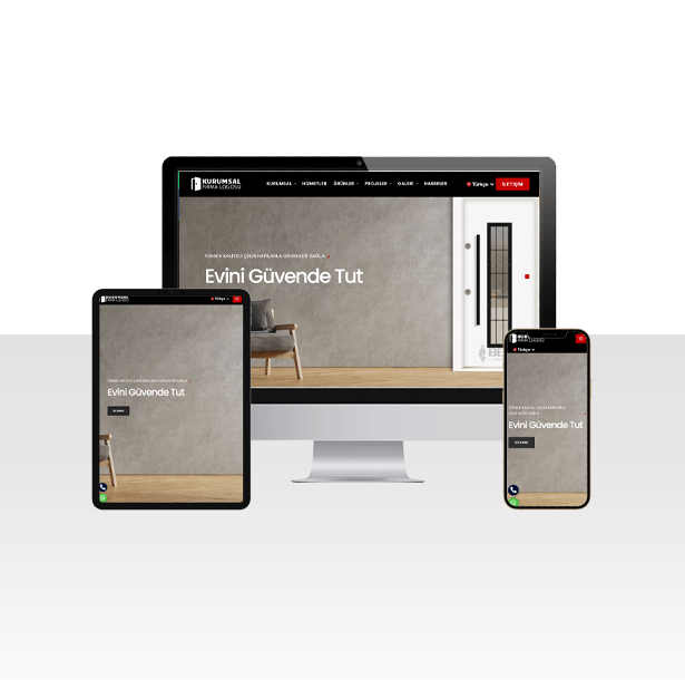 Hazır Çelik Kapı Firması Web Sitesi Paketi – Kubbe