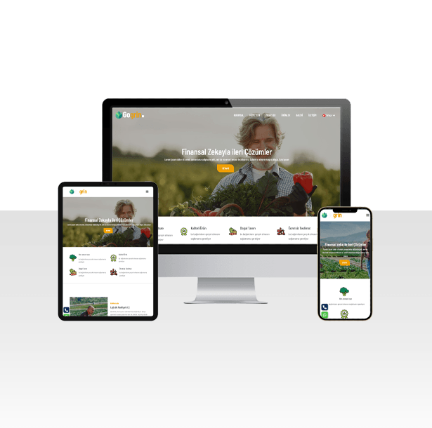 Botanik Tarım Hazır Web Sitesi Paketi – Farming