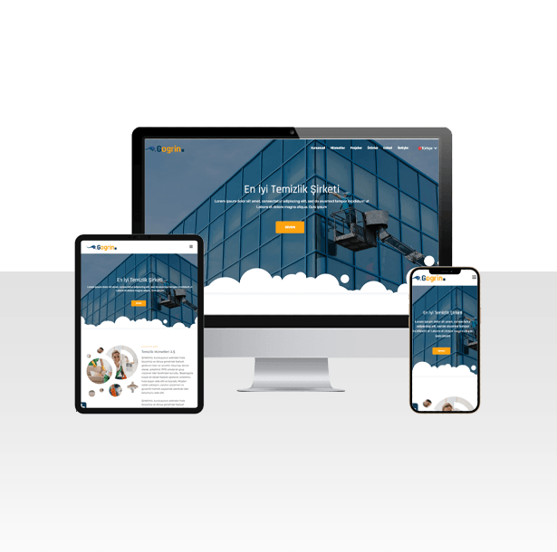 Temizlik Şirketi Hazır Web Sitesi Paketi – Radar