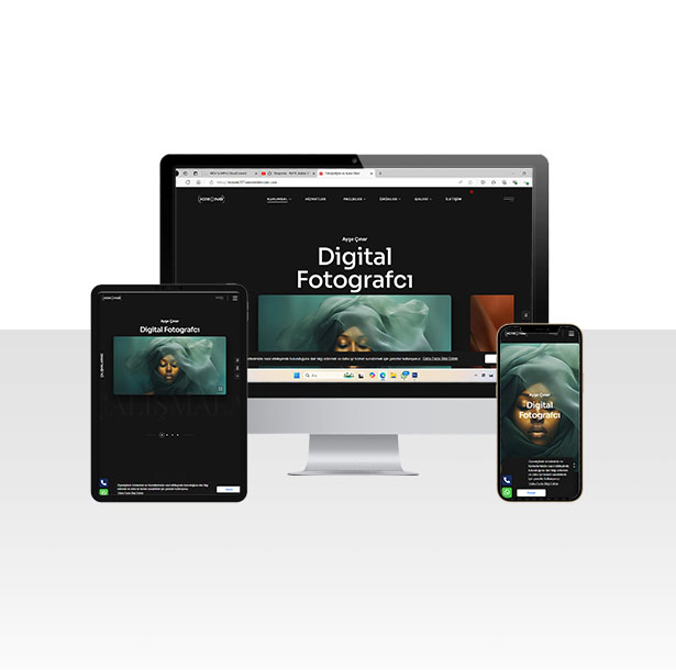 Kreatif Medya ve Fotoğrafçılık Web Sitesi Paketi – Kivi