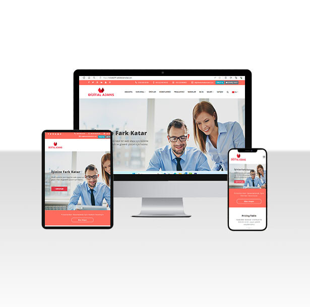 Hazır Dijital Ajans Web Sitesi Paketi – Dabor