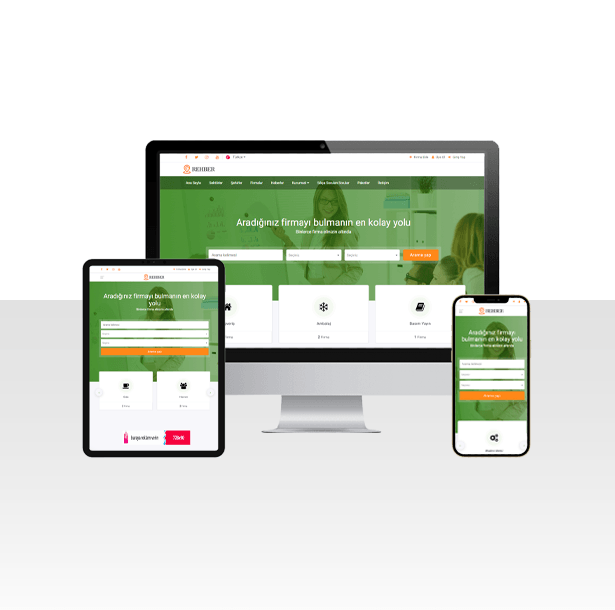 Firma ve Sektör Rehberi Web Sitesi Paketi – Çimen