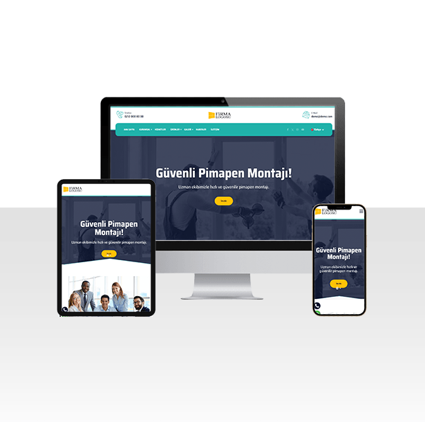 Pimapen ve Sineklik Tamir Web Sitesi Paketi – Vızzz
