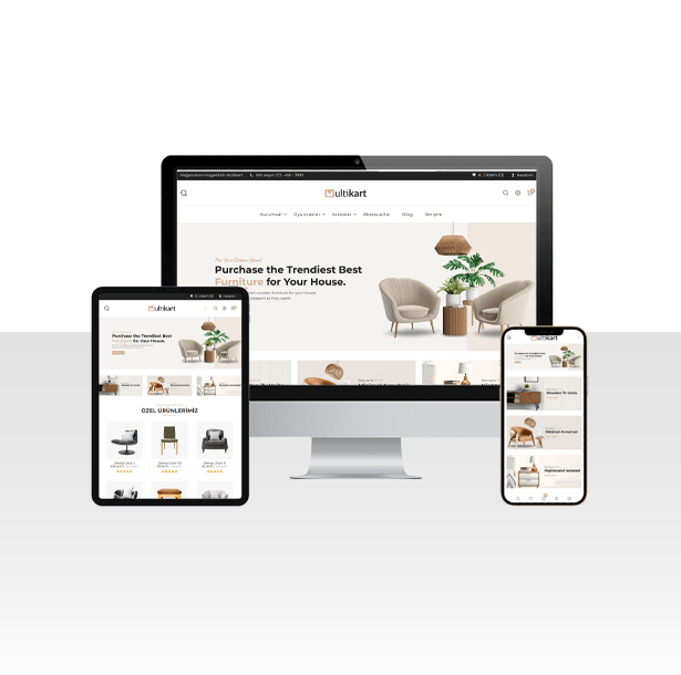 E-Ticaret Mobilyacı ve Dekorasyon Web Sitesi – Woodem