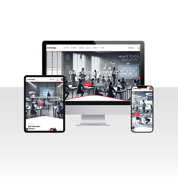 Hazır Özel Eğitim / Kolej ve Kurs Web Sitesi Paketi – Edu