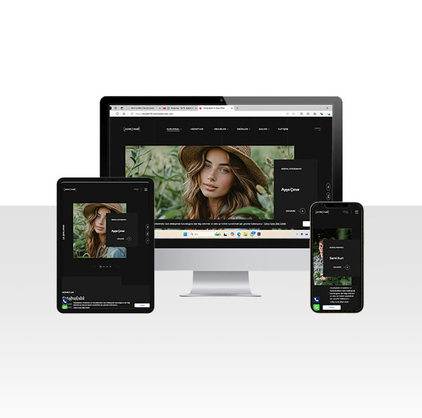 Kişisel Fotoğrafçı ve Sanatçı Web Sitesi Paketi – Fotokapan