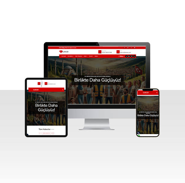 STK , Vakıf ve Dernek Web Sitesi Paketi – Albayrak