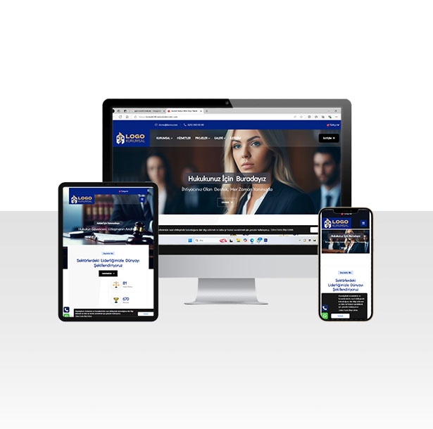 Avukatlık ve Arabuluculuk Web Sitesi Paketi – Palest